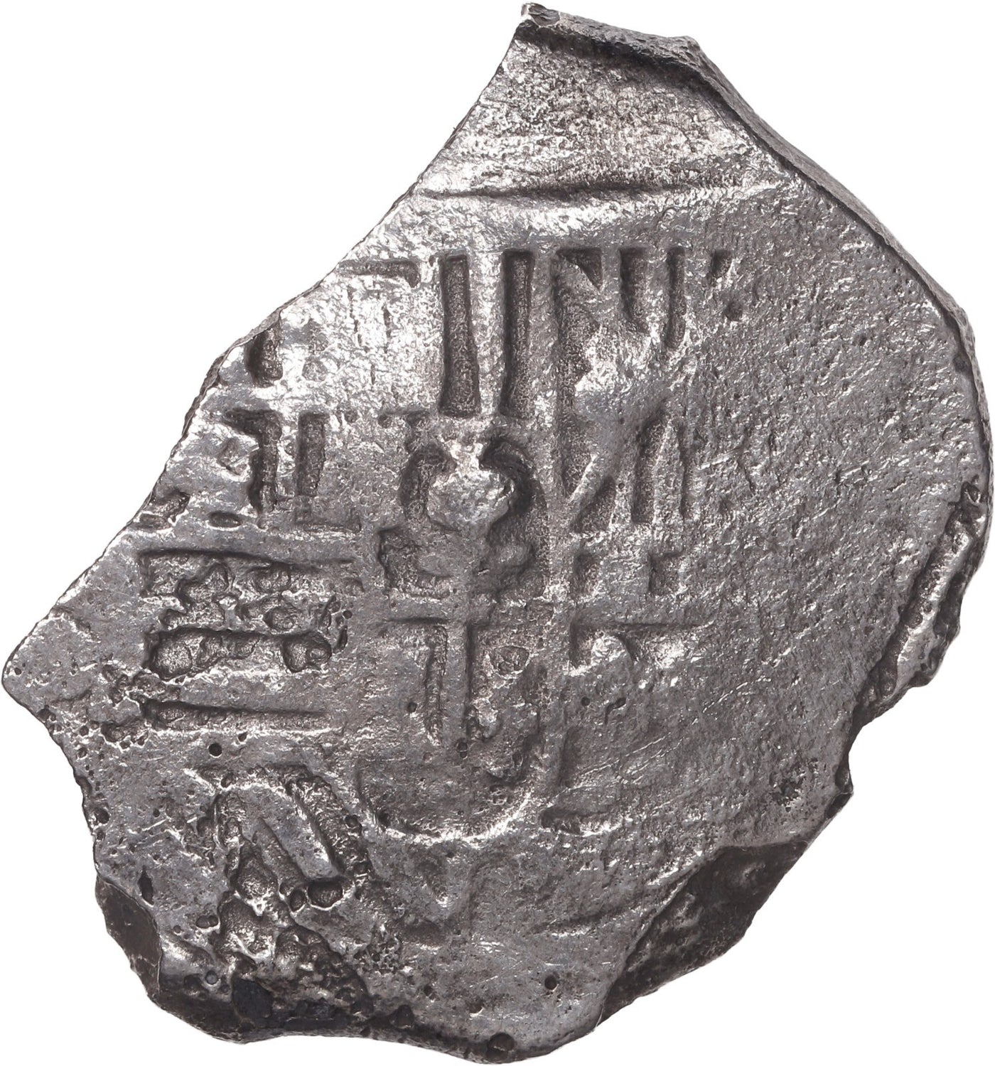 Concepcion Shipwreck (1641) MEXICO Mexico City Silver Cob 8 Reales with COA 1112