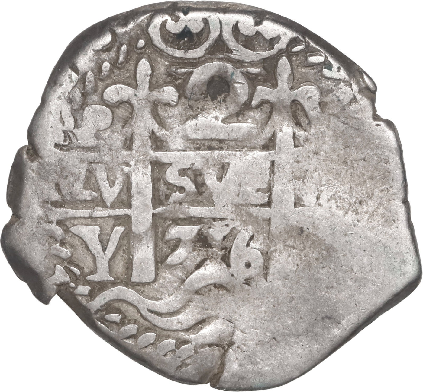 BOLIVIA, Potosí, cob 2 reales, 1716 Y.