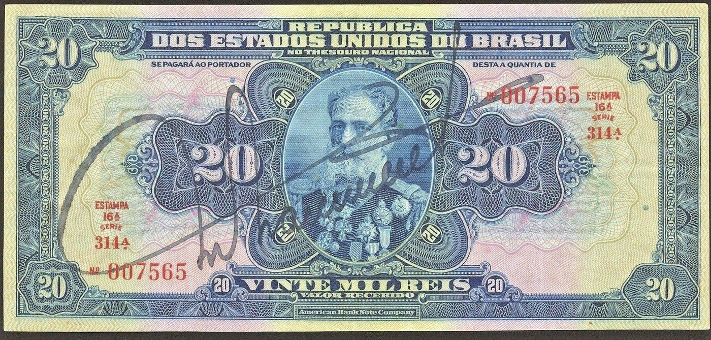 Brazil, Thesouro Nacional, 20 mil reis, no date (1936), P-48d #1014