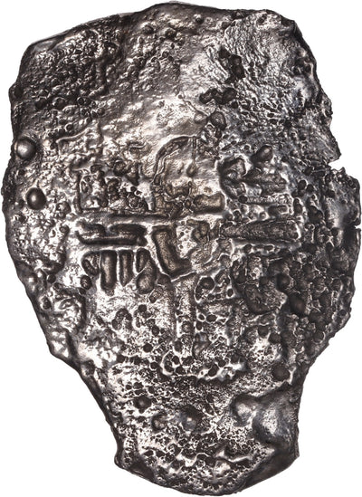 Concepcion Shipwreck (1641) MEXICO Mexico City Silver Cob 8 Reales with COA