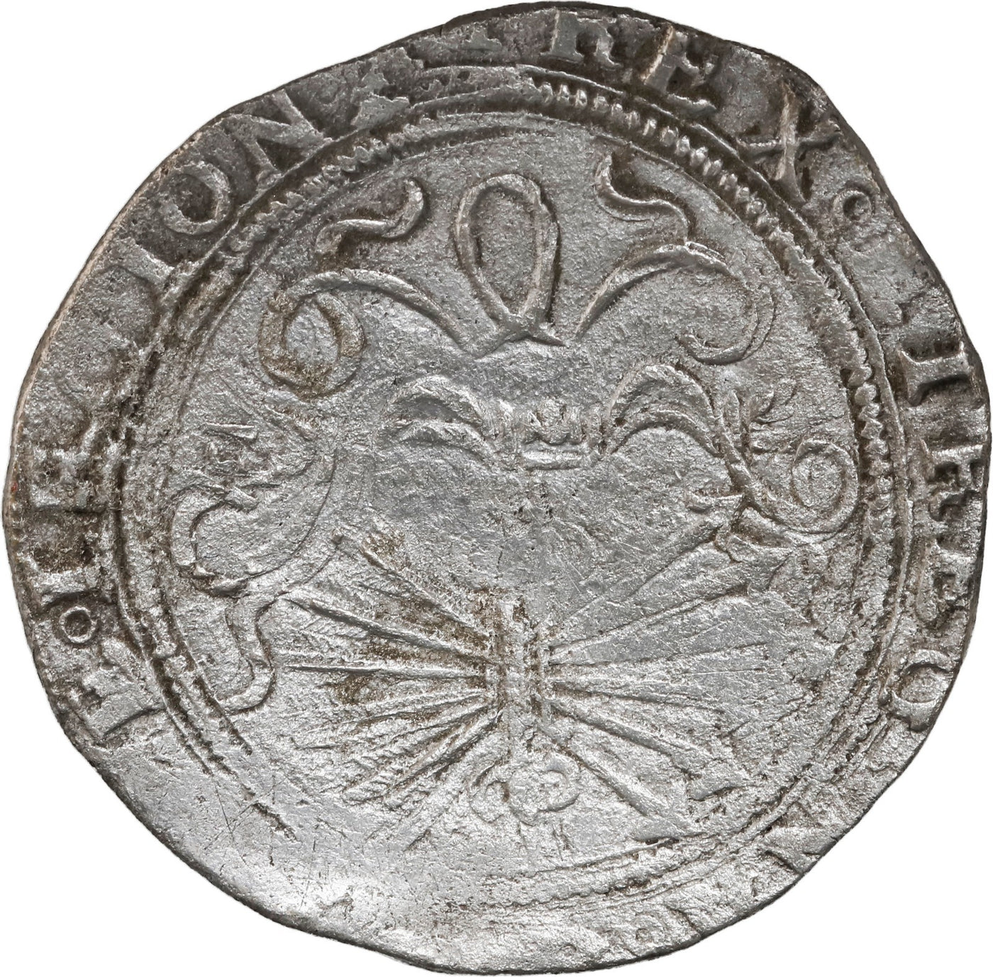 SPAIN, Seville, 2 reales, Ferdinand-Isabel, assayer Gothic D on reverse.
