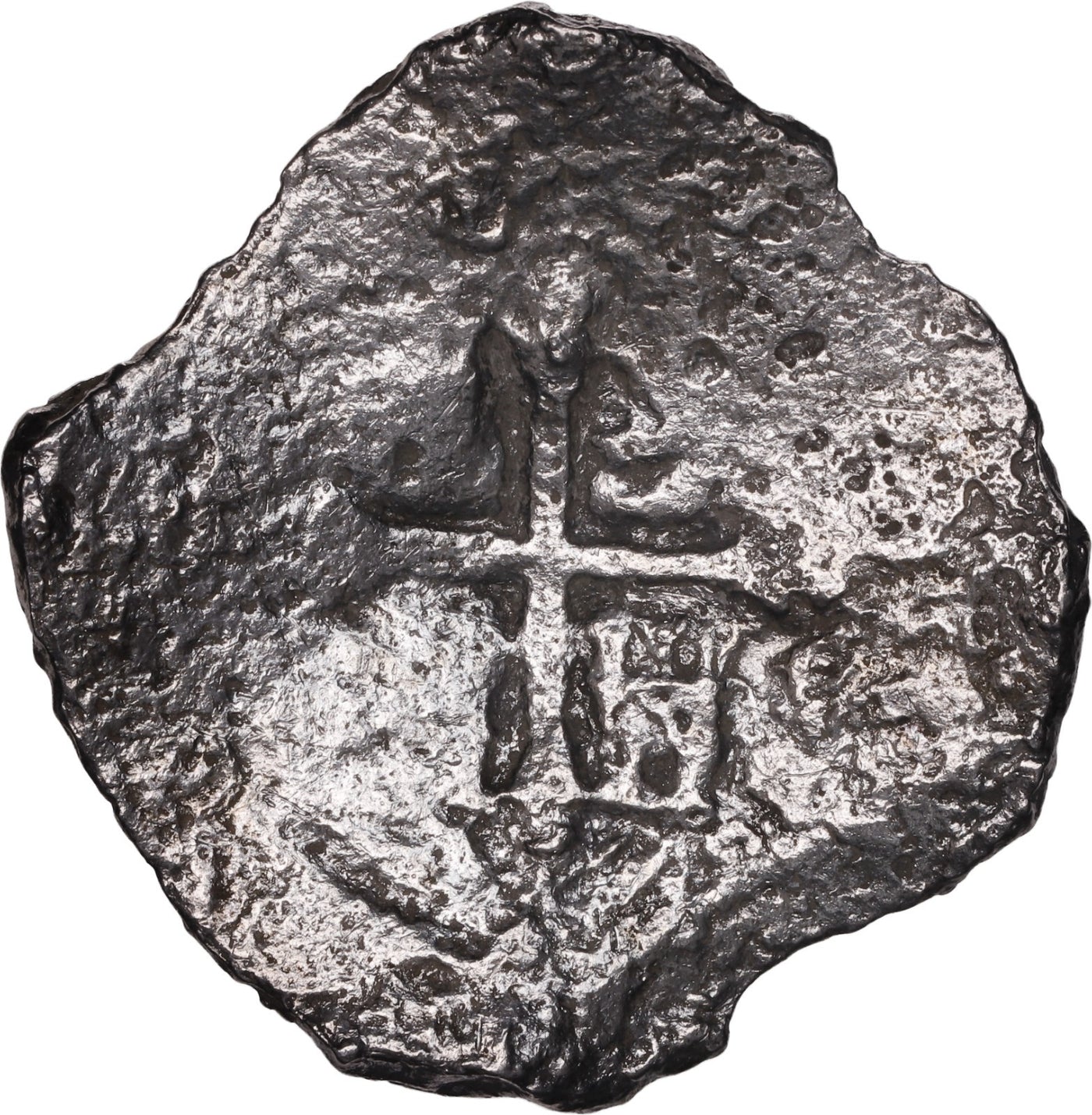 Concepcion Shipwreck (1641) MEXICO Mexico City Silver Cob 8 Reales with COA 1079