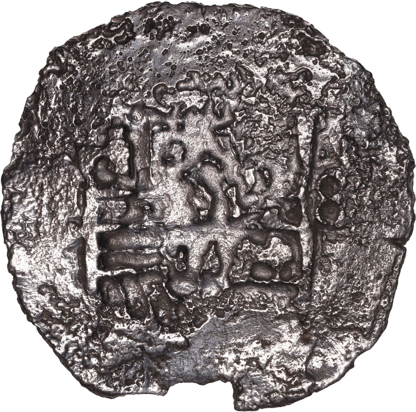 Concepcion Shipwreck (1641) MEXICO Mexico City Silver Cob 8 Reales with COA