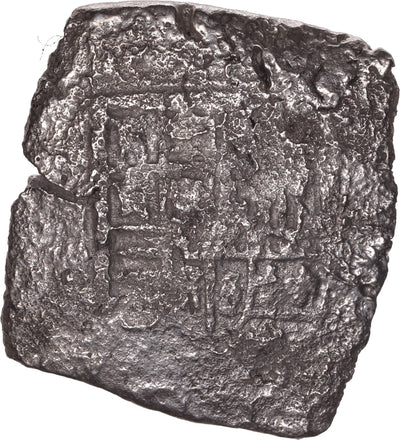 Concepcion Shipwreck (1641) MEXICO Mexico City Silver Cob 8 Reales with COA 1087