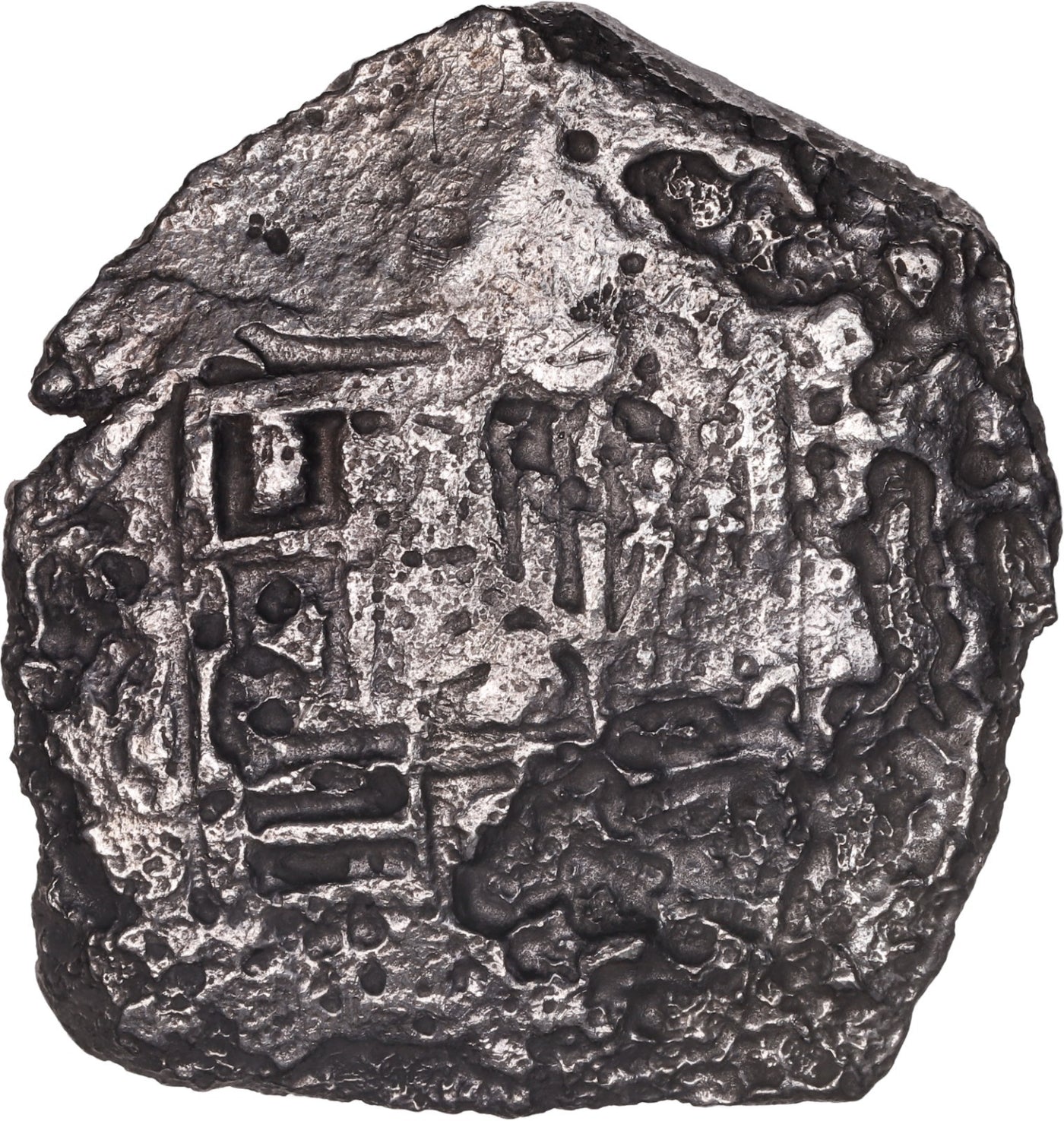 Concepcion Shipwreck (1641) MEXICO Mexico City Silver Cob 8 Reales with COA 1089