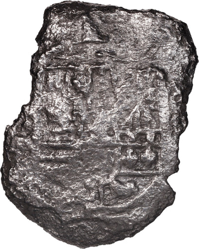 Concepcion Shipwreck (1641) MEXICO Mexico City Silver Cob 8 Reales with COA 1128