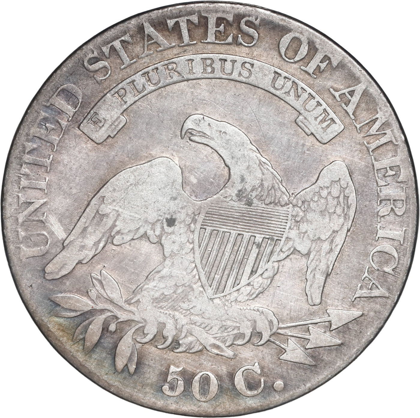 UNITED STATES, Philadelphia mint, Capped Bust half dollar, 1826, Lettered Edge.
