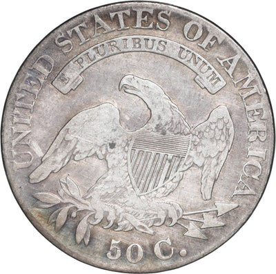 UNITED STATES, Philadelphia mint, Capped Bust half dollar, 1826, Lettered Edge.