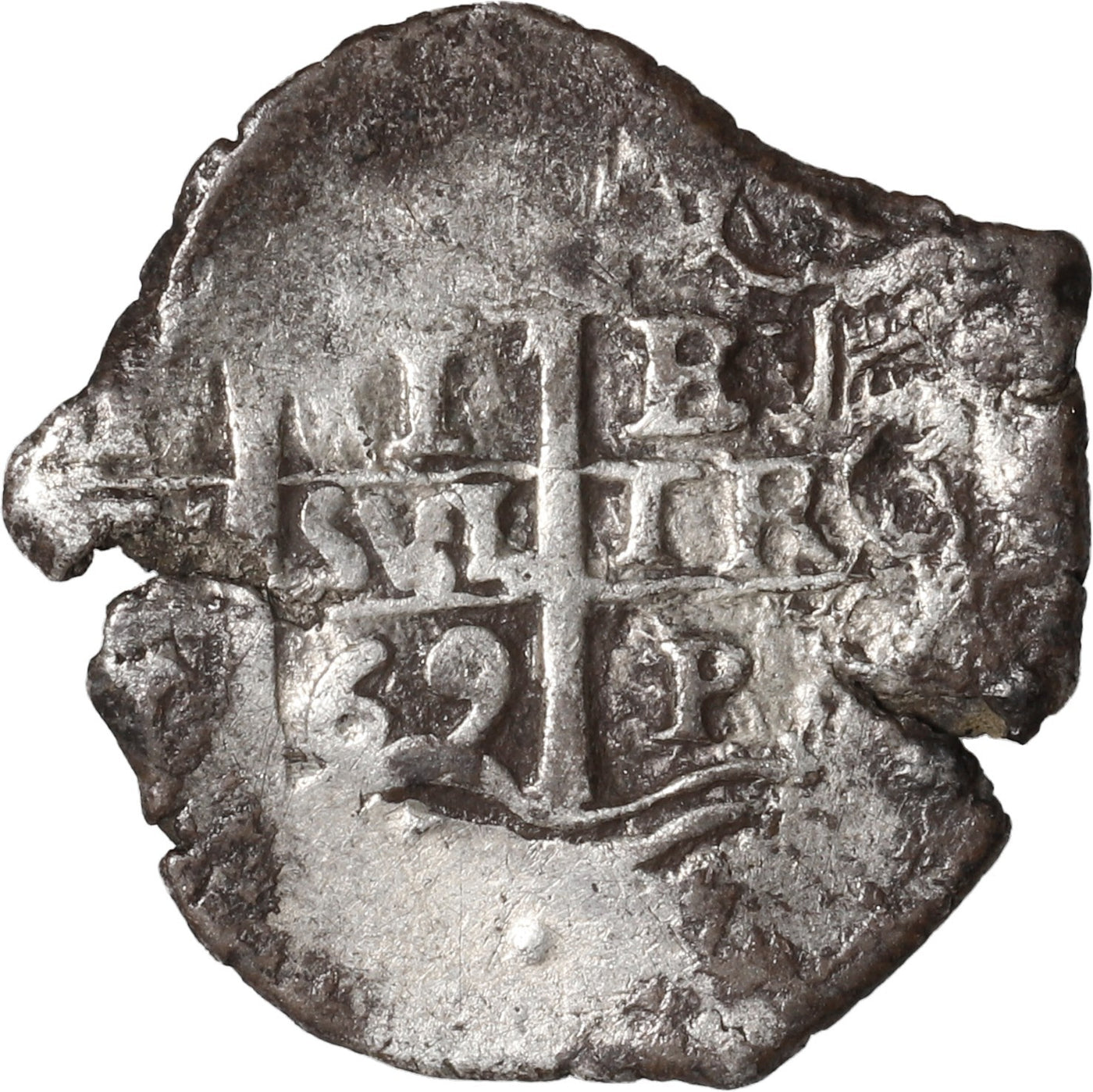 BOLIVIA, Potosí, cob 1 real, 1661 E.