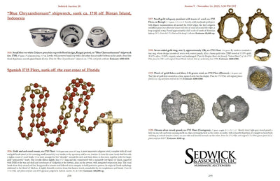 Sedwick Auction 38 Nov. 13-15, 2025 Catalog - U.S., World, & Shipwreck Coins