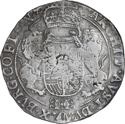 NETHERLANDS (SPANISH), Flanders, portrait ducatoon, Charles II, 1670.