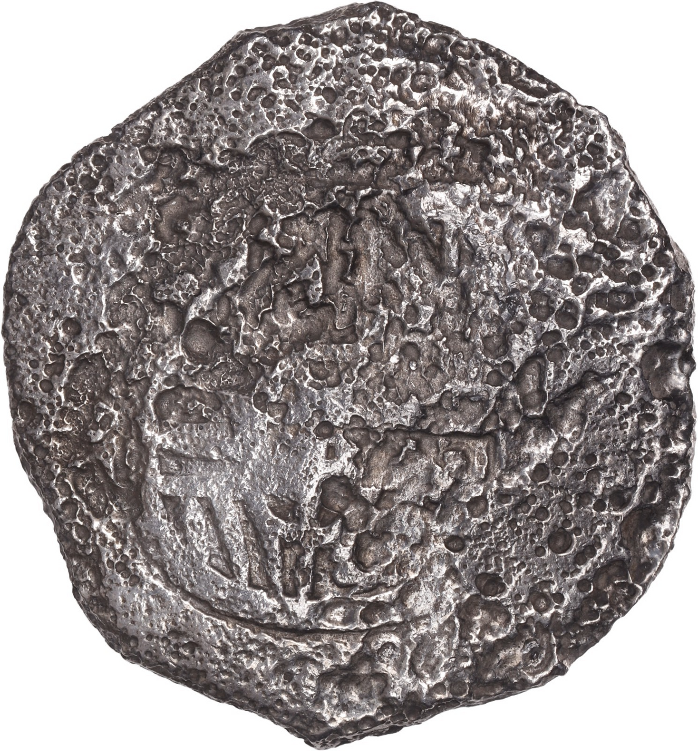 Concepcion Shipwreck (1641) MEXICO Mexico City Silver Cob 8 Reales with COA 1102