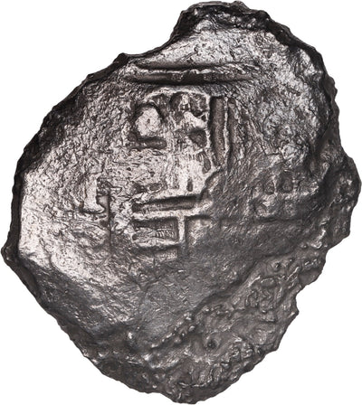 Concepcion Shipwreck (1641) MEXICO Mexico City Silver Cob 8 Reales with COA 1058