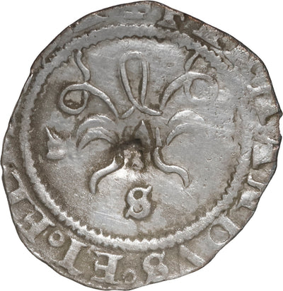 SPAIN, Seville, 1/2 real, Ferdinand-Isabel, no assayer, mintmark S on reverse