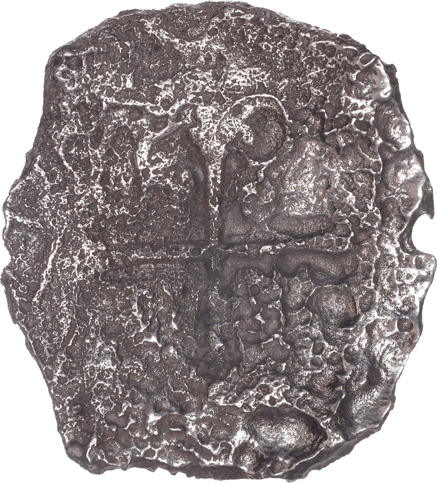 Concepcion Shipwreck (1641) MEXICO Mexico City Silver Cob 8 Reales with COA