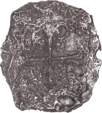 Concepcion Shipwreck (1641) MEXICO Mexico City Silver Cob 8 Reales with COA