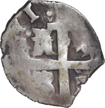 Peru, Lima, cob 1/2 real, Philip V, 1726.