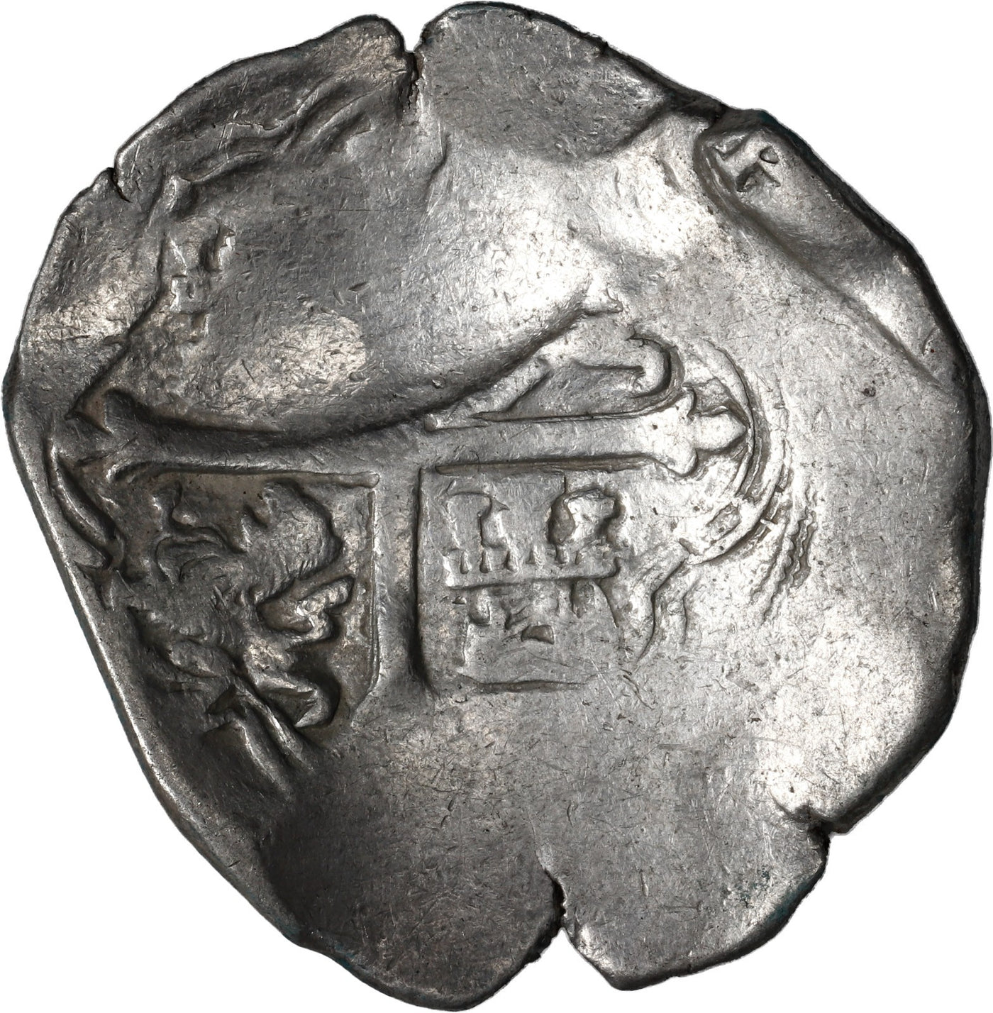 MEXICO, Mexico City, cob 8 reales, Philip IV, assayer not visible.