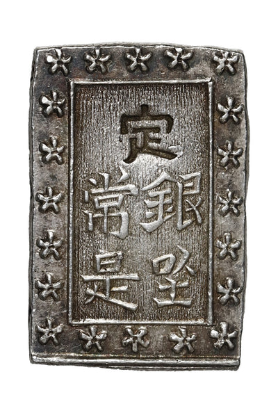 JAPAN, 1 bu (ichi-bu) "samurai coin", Tokugawa shogunate, (1837-68).