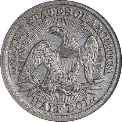S.S. Republic Shipwreck(1865) USA, New Orleans, Seated Liberty half dollar, 1853