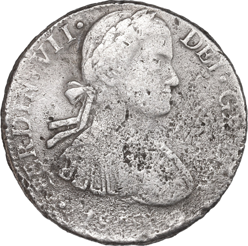 Cabalva Shipwreck(1818)MEXICO, Mexico City, bust 8 reales