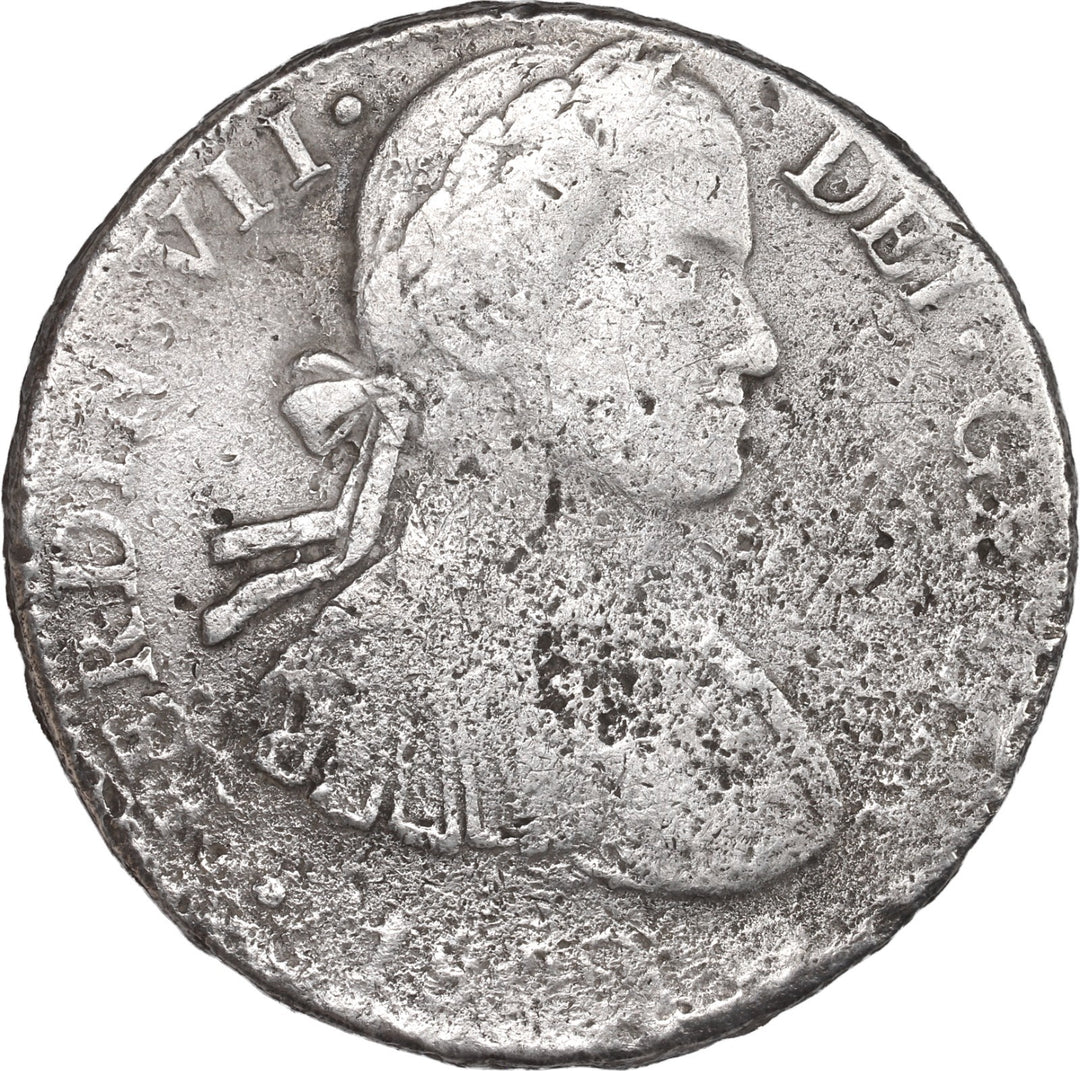 Cabalva Shipwreck(1818)MEXICO, Mexico City, bust 8 reales