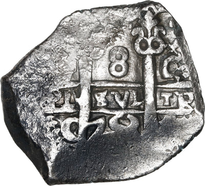 BOLIVIA, Potosi, cob 8 reales, 1753 C.