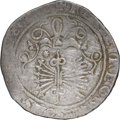 SPAIN, Seville, 2 reales, Ferdinand-Isabel, assayer * on reverse, mintmark S