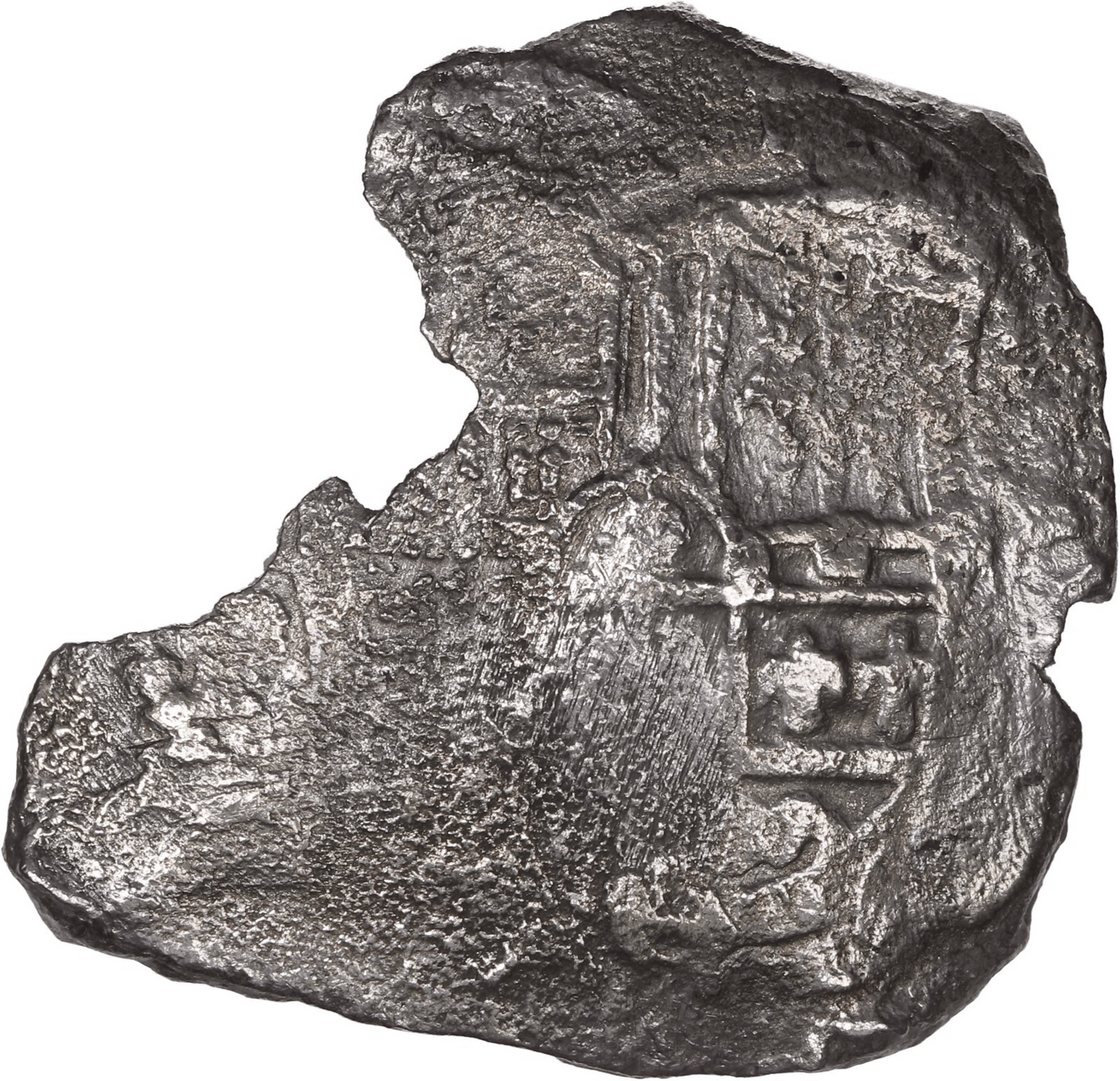 Concepcion Shipwreck (1641) MEXICO Mexico City Silver Cob 8 Reales with COA 1184