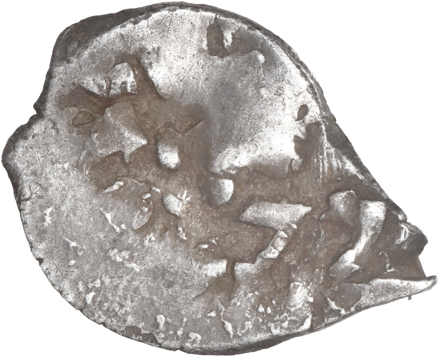 BOLIVIA, Potosi, cob 1/2 real, 1771, very rare with visible date.