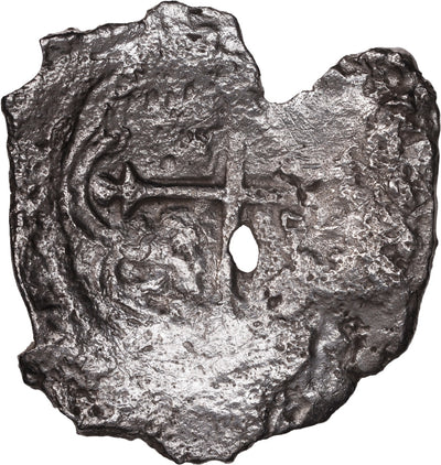 Concepcion Shipwreck (1641) MEXICO Mexico City Silver Cob 8 Reales with COA 1156