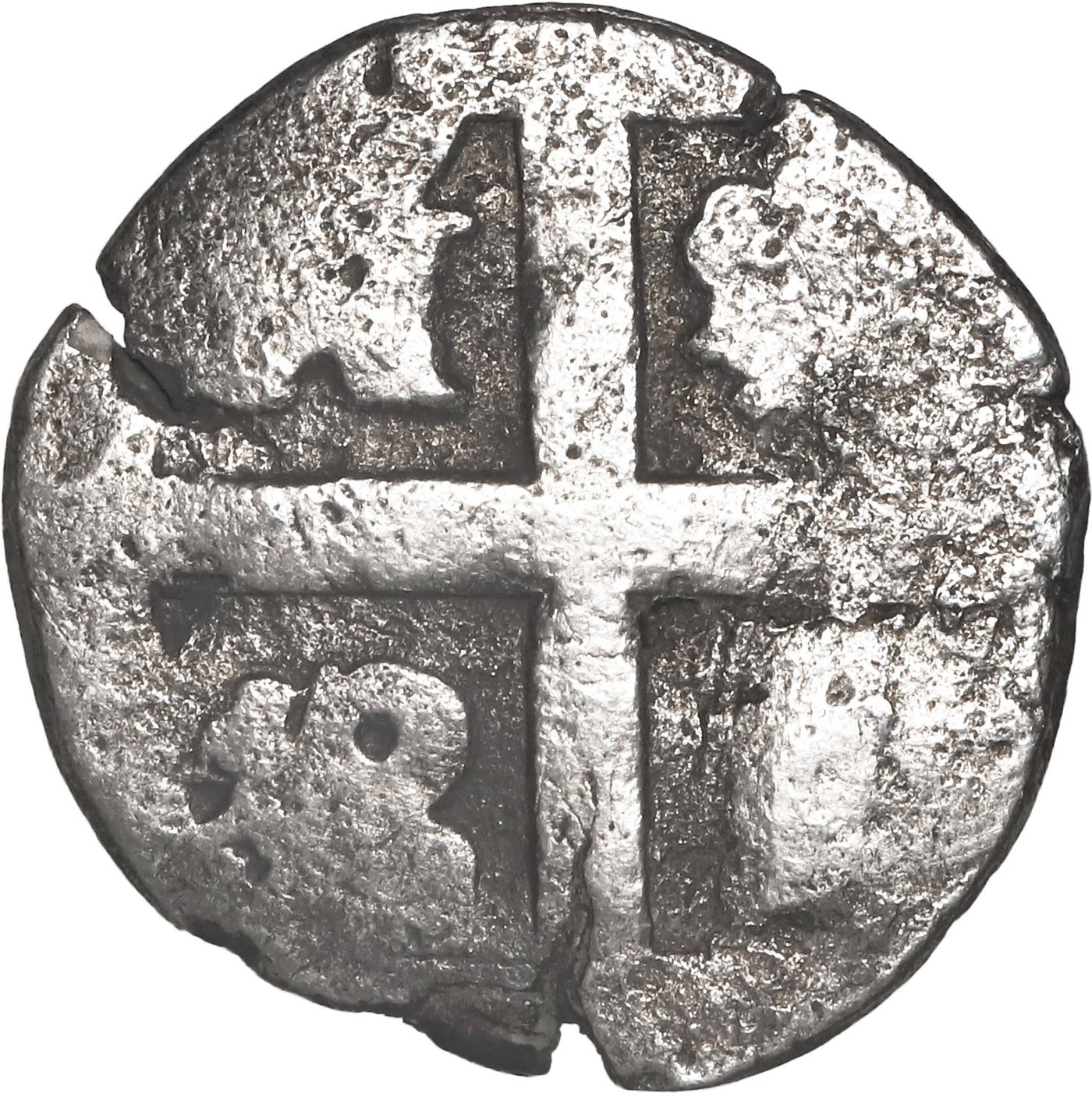PERU, Lima, cob 1 real, 1728 (M or N), Royal-like.