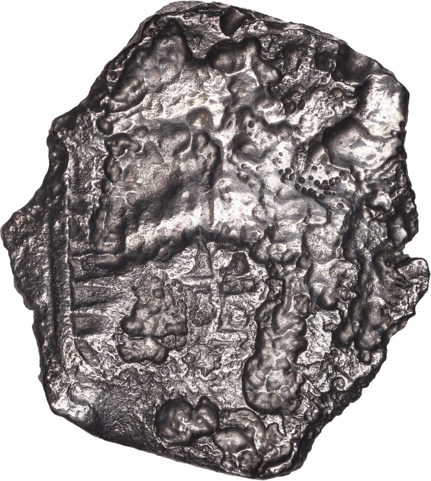 Concepcion Shipwreck (1641) MEXICO Mexico City Silver Cob 8 Reales with COA 1067