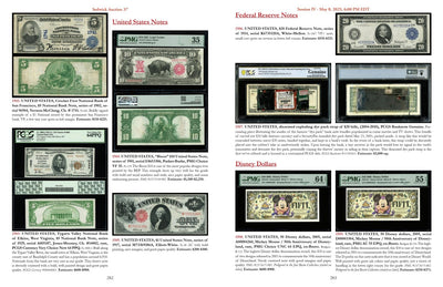Sedwick Treasure, World, U.S. Coins & Paper Money Auction 37 Catalog May 2025