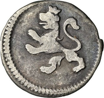 COLOMBIA, Bogotá, ¼ real, 1803, NGC VG 10, ex-Becerra.