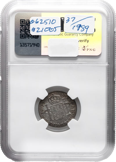 COLOMBIA, Bogotá, bust 1 real, Charles IV, 1799/99 JJ, NGC VG 8, ex-Becerra.
