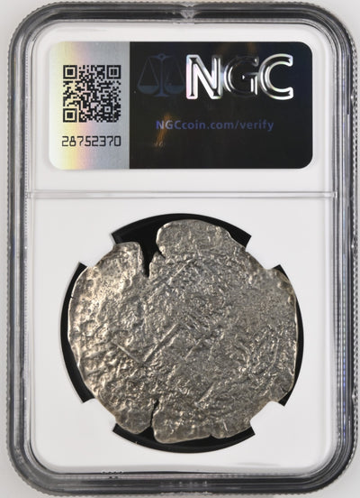 Capitana Shipwreck (1654) BOLIVIA, Potosi, cob 8 reales, (1651-52) E