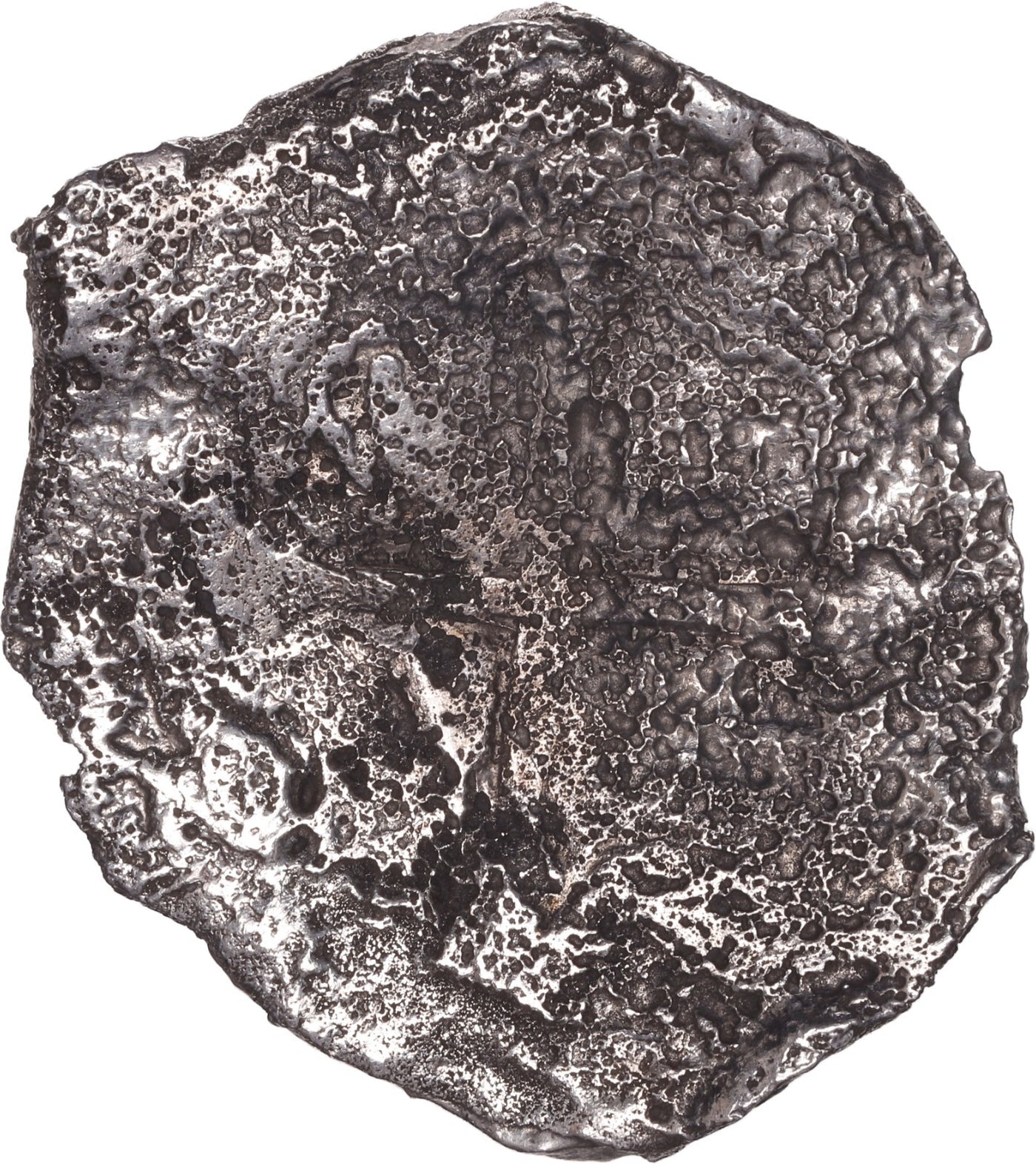 Concepcion Shipwreck (1641) MEXICO Mexico City Silver Cob 8 Reales with COA 1035