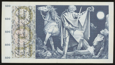 Switzerland National Bank 100 Franken 1972 Legend of St. Martin's Cloak Pick-49n