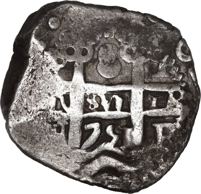 BOLIVIA, Potosi, cob 8 reales, 1751 q.