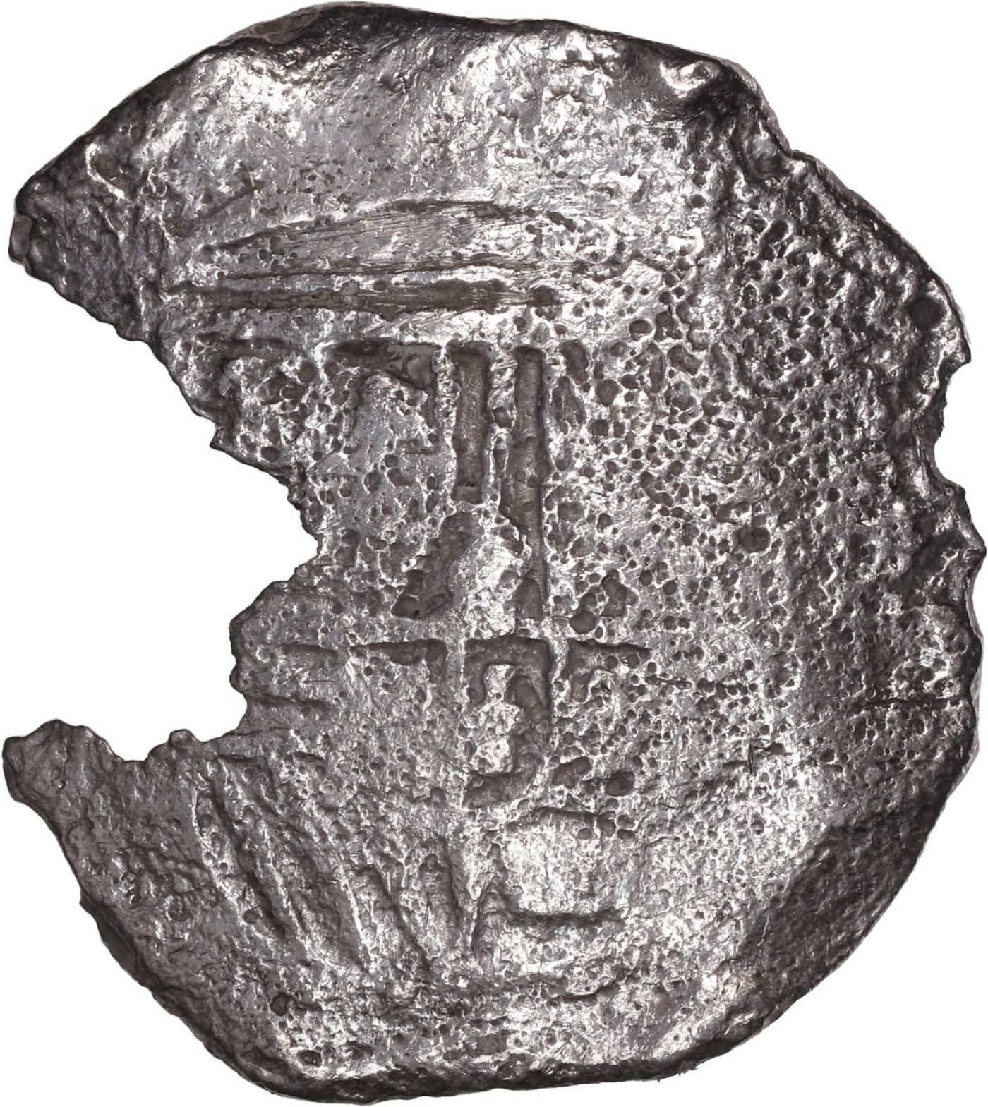 Concepcion Shipwreck (1641) MEXICO Mexico City Silver Cob 8 Reales with COA 1143