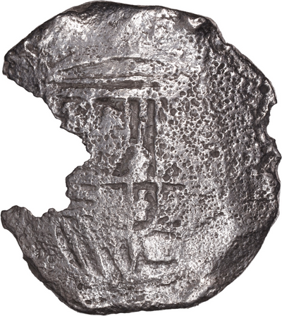 Concepcion Shipwreck (1641) MEXICO Mexico City Silver Cob 8 Reales with COA 1143