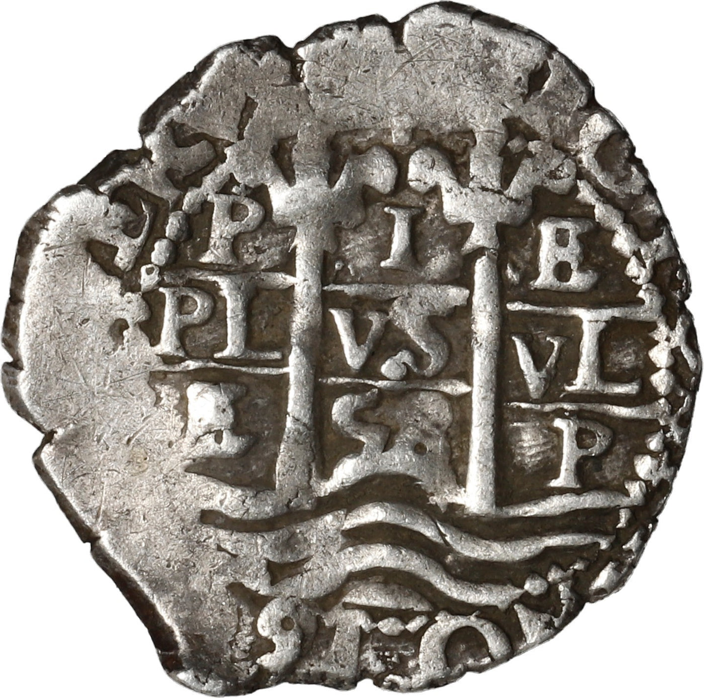 BOLIVIA, Potosí, cob 1 real, 1658 E.