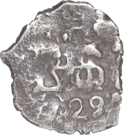 Peru, Lima, cob 1/2 real, Philip V, 1729.