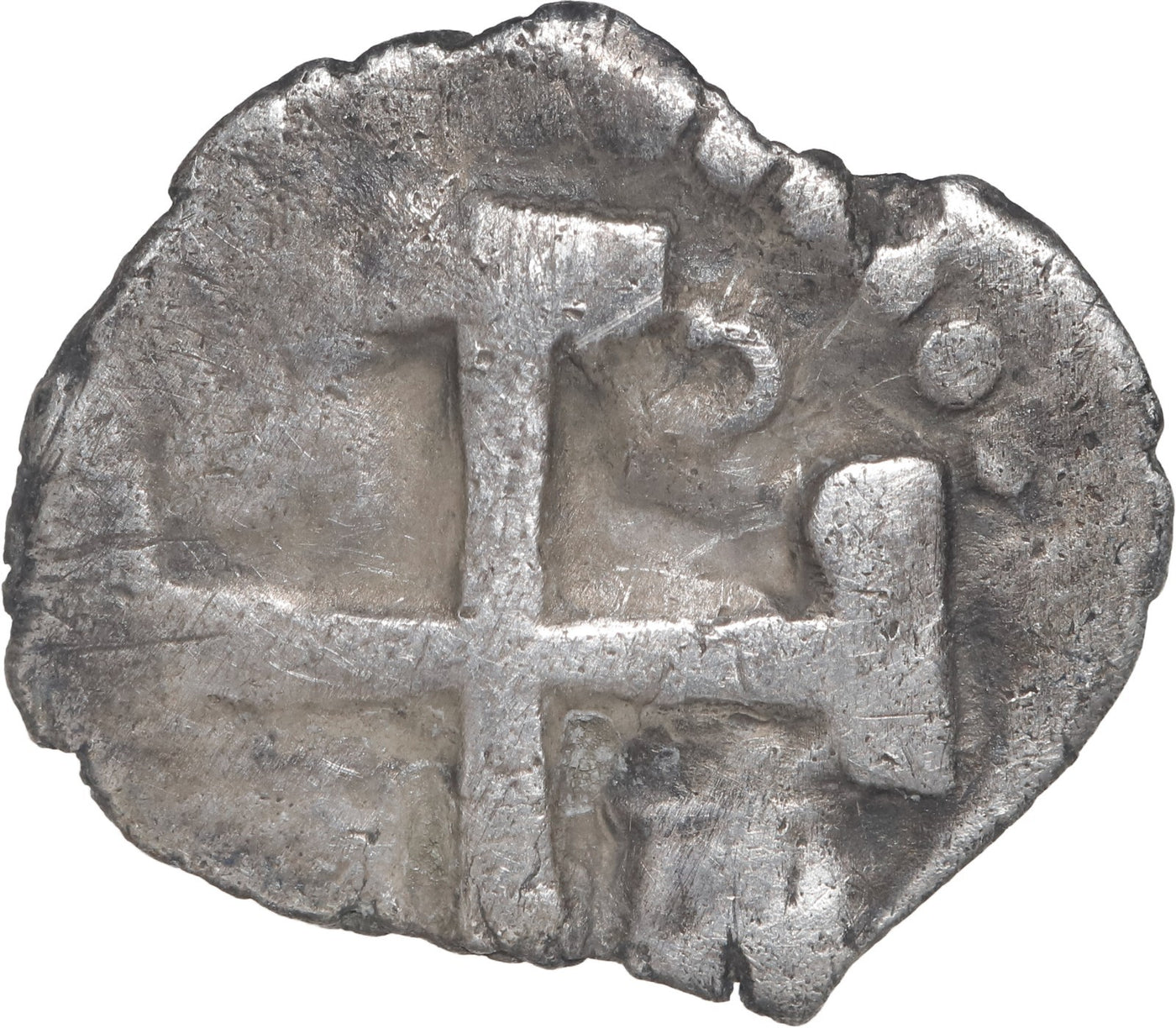 Peru, Lima, cob 1/2 real, Philip V, 1727.