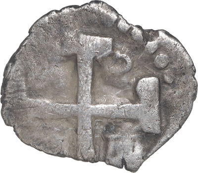 Peru, Lima, cob 1/2 real, Philip V, 1727.