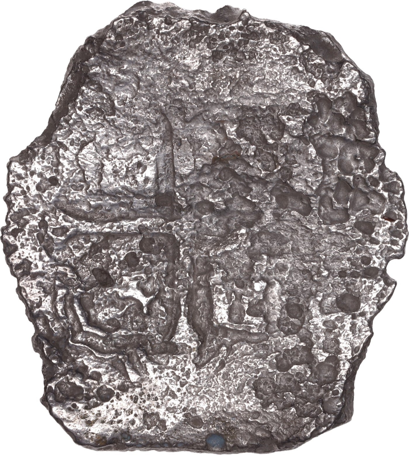 Concepcion Shipwreck (1641) MEXICO Mexico City Silver Cob 8 Reales with COA 1068