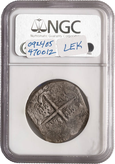 São José Shipwreck (1622) SPAIN, mint uncertain, cob 8 reales, 1620