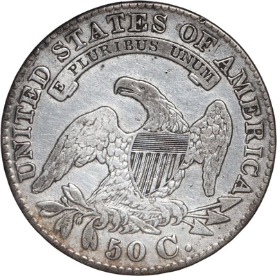 UNITED STATES, Philadelphia mint, Capped Bust half dollar, 1829, Lettered Edge.