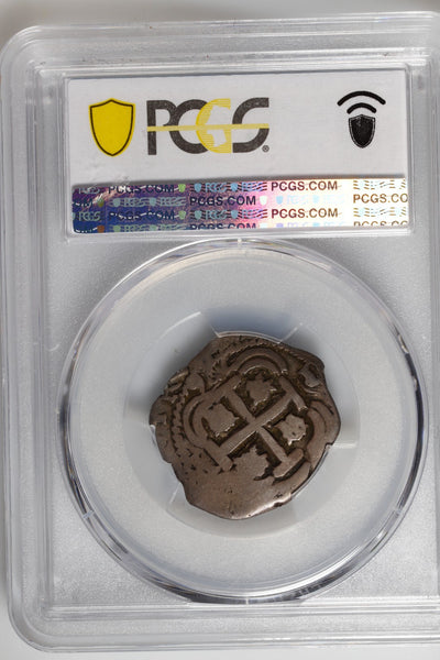 BOLIVIA, Potosí, cob 2 reales, 1726 Y, Louis I, PCGS F15, ex-August.